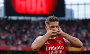 Gyokeres lập cú đúp trong chiến thắng của Arsenal