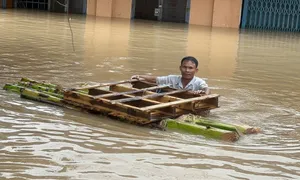 Đói, rét ở vùng lũ