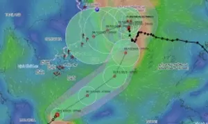 Áp thấp nhiệt đới từ Ấn Độ Dương vào Biển Đông